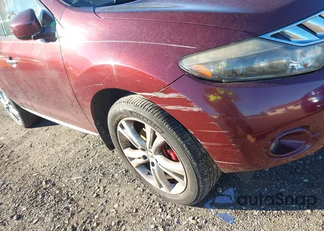 2009 Nissan Murano Le z USA, uszkodzony, nr VIN JN8AZ18W99W136120